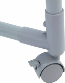 Wenko Suport metalic reglabil pe roți