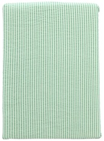Lenjerie de pat verde-deschis din bumbac pentru pat de o persoană 140x200 cm Cheerful – Södahl
