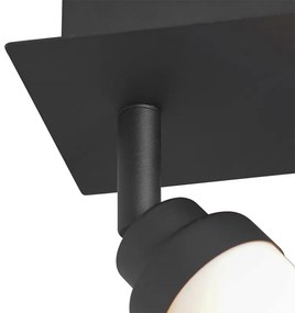 Spotlight modern pentru baie negru IP44 - Japie