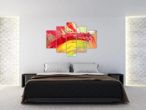 Tablou cu abstracție - pictura (150x105 cm)