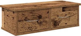 vidaXL Dulap de perete, lemn învechit, 60x26x18,5 cm, lemn prelucrat