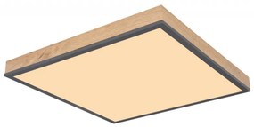 Plafoniera LED cu aspect lemn design slim DORO 24W