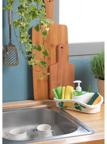 Dozator detergent vase cu suport Snips, verde