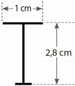 Sina tripla aluminiu - 250 cm