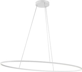 Redo 01-3340 - Lustră LED LEO pe cablu, cu intensitate reglabilă, 67W/230V, albă