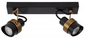 Spot Lucide 34944/02/30 TUNDRAN 2xGU10/5W/230V negru