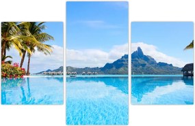 Tablou - Bora-Bora, Polinezia Franceză (90x60 cm)