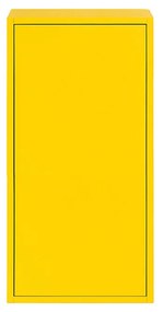 Boxie 1 ușă dulap de perete 80x40x37 cm galben