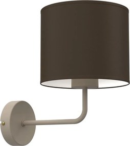 Lampă de perete ARDEN, 1 x E27, 15 W, 230 V, bej/maro