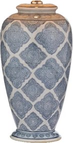 Där Lighting ELY4223 - Lampă de birou ELY 1xE27/60W/230V albastră
