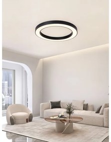 Plafonieră LED dimabilă PASTEL LED/68W/230V 95 cm negru Tuya Immax NEO 07210L + telecomandă