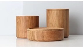 Cutie din lemn 19x6 cm stejar Continenta C4171