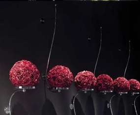 Aranjament floral elegant in forma de sfera, SPHERE ROSES BIG 1141064.30