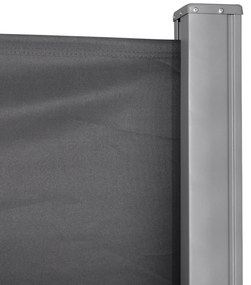 Outsunny Paravan Lateral Retractabil cu Mâner și Anti UV, 300x180 cm, Gri | Aosom Romania