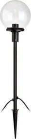 Markslöjd 107283 - Lampă LED de exterior GARDEN24 LED/3W/24V 81 cm IP44 negru/transparent