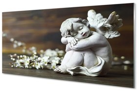 Tablouri acrilice Sleeping flori înger