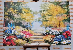 Tablou pictura în ulei a peisajului