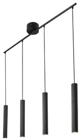 Lustra suspendata design scandinav Vico 4L negru