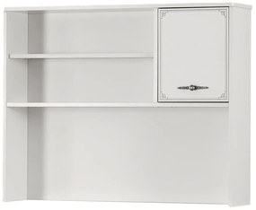 Unitate birou Perla S cu rafturi 109x26x87 cm ,   Organizare practica pentru carti si accesorii