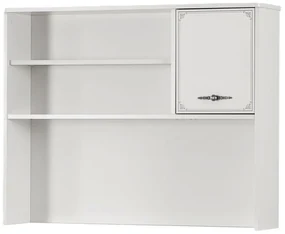 Unitate birou Perla S cu rafturi 109x26x87 cm ,   Organizare practica pentru carti si accesorii