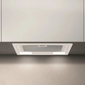 Hota de bucatarie incorporabila Elica Era C WH 52, 146 W, 52 cm, Clasa D, 368 m³/h, Iluminare LED, Alb