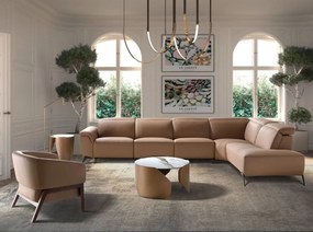 Masuta de cafea design LUX Porcelain Marble 80cm