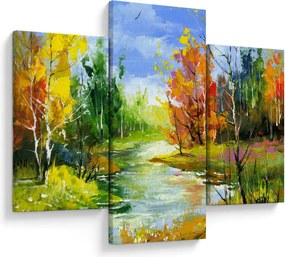 Tablou - Peisaj - pictură (90x60 cm)