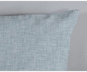 Lenjerie de pat gri din flanelă pentru pat de o persoană 140x200 cm Ralvira – HIP