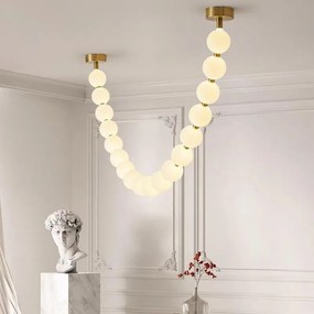Lustra LED G3873-18 – 90W, cu 18 globuri, telecomanda și 3 temperaturi de culoare