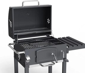 Grătar multifuncțional BBQ Avenberg GENIUS+grătar din fontă+plită+piatră pentru pizza