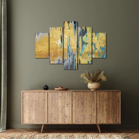 Tablou - Design auriu (150x105 cm)