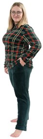 Pijama Cocolino microplus GLENMOORE verde - diverse marimi Marime: M