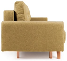 Canapea extensibilă Bonami Selection Pop, galben