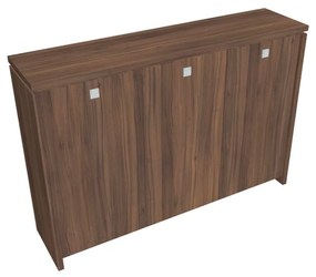 Dulap mediu pentru haine Verno 188 x 46 x 130 cm, nuc