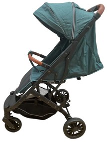 Carucior sport compact cu spatar reglabil, functie de pliere tip troller si husa de picioare. 6-36 luni, Verde - CPC-61-verde
