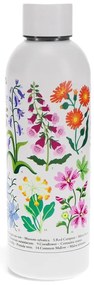Sticlă albă din oțel inoxidabil 500 ml Wild Flowers – Rex London
