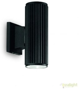 Aplica de perete moderna BASE AP2 negru 129433
