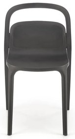 Scaun de bucaterie Lipa, negru