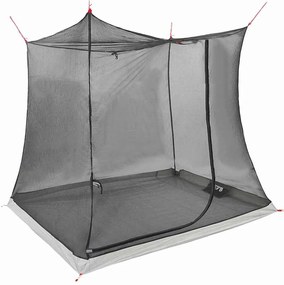 vidaXL Cort interior Negru 208 x 140 x 175 cm Plasă