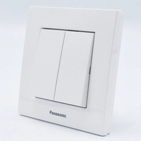 Comutator simplu Karre Plus Panasonic, ST, alb