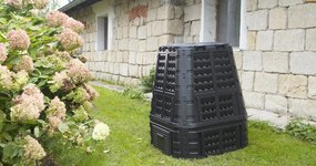 Compost 1000 L - negru