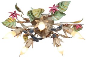 Lustră aplicată ROMA 5xE14/60W/230V