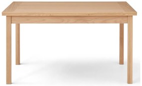 Masă dining extensibilă tapițată cu lemn de stejar Hammel Dinex 140 x 90 cm