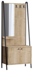 Mobilier Hol Tenele (stejar + negru) . 1093929