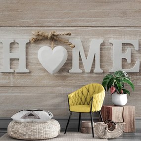 Tapet autoadeziv cu inscripția Home în design vintage