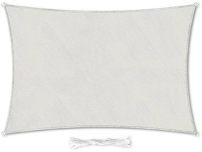 Parasolar dreptunghiular, 2 × 3 m, cu inele de fixare, poliester, respirabil
