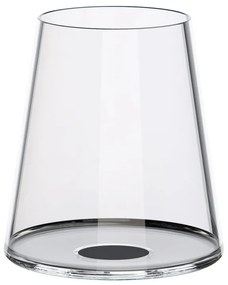 Set de 2 pahare de cristal pentru vin roșu Trebonn SplitGlass 2025110, 450 ml, Ø9.2x10.5 cm, Sistem modular, Negru