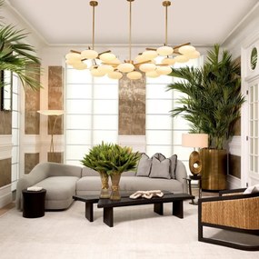 Canapea design elegant LUX Divisadero, Reve greige