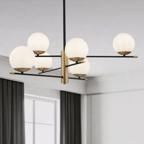 Lustră pe tijă NOSTALGIA 6xE14/40W/230V