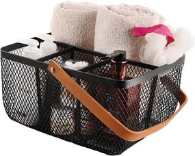 Coş metalic cu mâner, negru, KITEN TYP 2